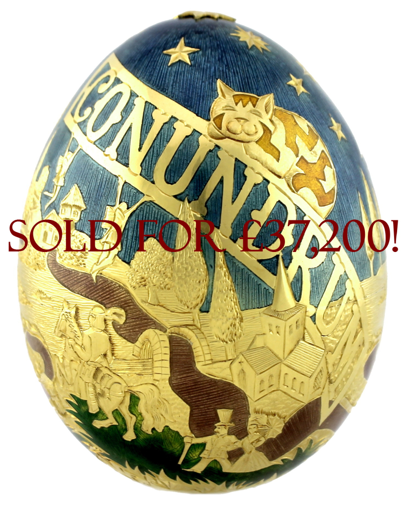 The Secret 13th Golden Egg (Sold in 2021 for £37,200)