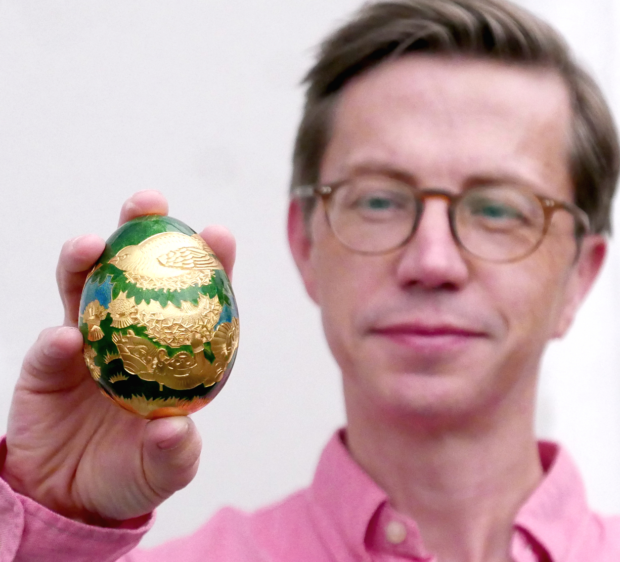 MD Greg Bateman with Another Golden Egg